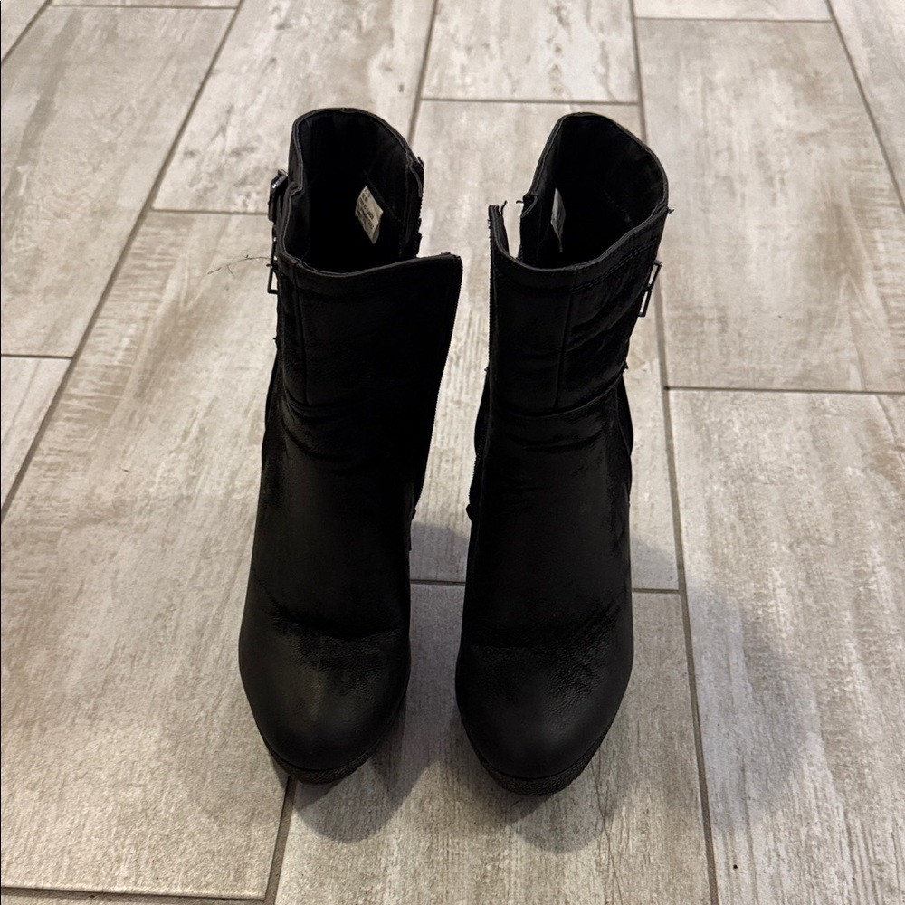 U.S. Polo Assn. Black Ankle Boots for Women